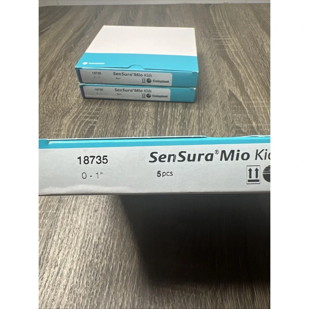 Lot Of 3 Boxes Coloplast 18735 SenSura® Mio Kids Ostomy Barrier 0
